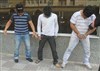 تصویر بازداشت صد نفر در ارتباط با سرقت مسلحانه از طلا فروشی های مشهد 